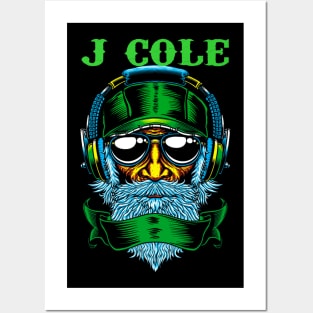 J COLE RAPPER MUSIC Posters and Art